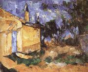 Paul Cezanne dorpen oil on canvas